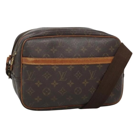 LOUIS VUITTON Monogram Reporter PM Shoulder Bag - Picture 1 of 16